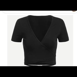 forever 21 side knot V-neck shirt